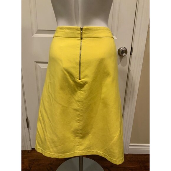 Kate Spade Yellow Pencil Skirt W/ Pockets, Size 8 (US) - Picture 5 of 7